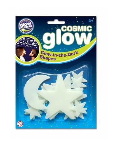 Cosmic glow neon Moon and stars BORB8600.BST  | Futurartshop.com