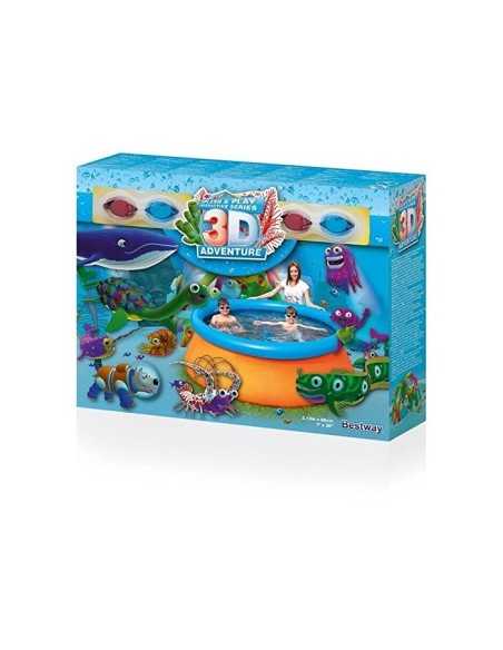 Adventure pool with 3D glasses MAG57244 Bestway | Futurartshop.com