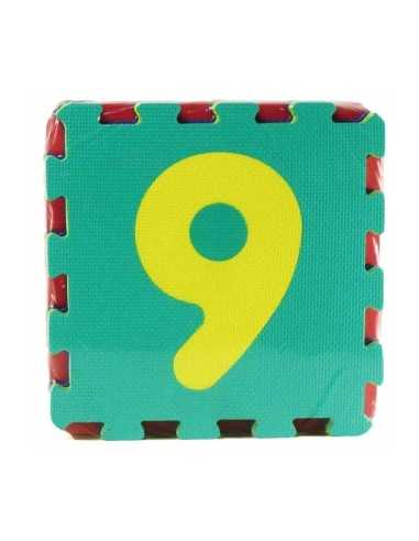 Colored numbers floor puzzle mat MAG394404 Grandi giochi | Futurartshop.com