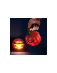 Zucca in plastica c/manico e luce diam.cm.14 08124 CNS08124 Carnival Toys | Futurartshop.com