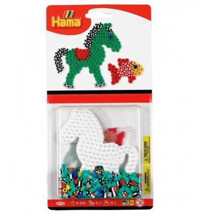 Hama Perlen-Kit Pony gestreift 4174.AMA/4173 Hama- Futurartshop.com
