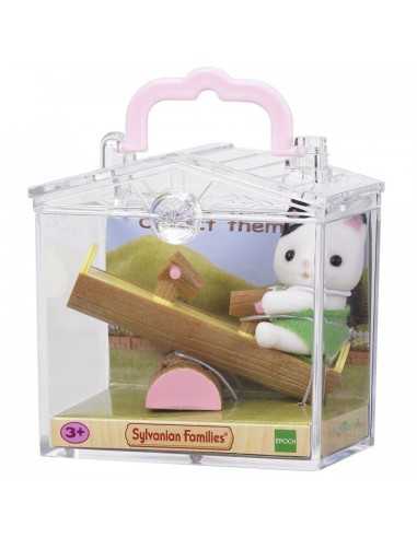 Sylvanian Families bebè gatto con dondolo BOR5205.SYL Epoch | Futurartshop.com