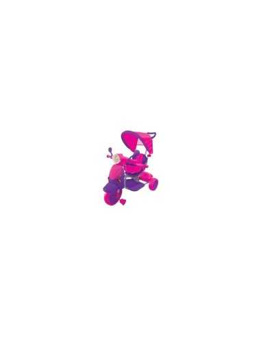 triciclo scooter c.rosa-fucsia GIAGV-519  | Futurartshop.com
