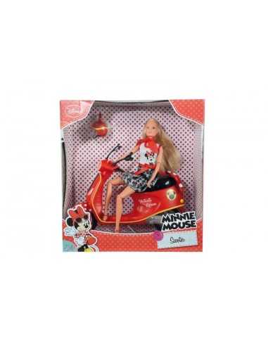 Simba 105748641 - Steffi Love Minnie Mouse con Scooter SIM105748641 Simba Toys | Futurartshop.com
