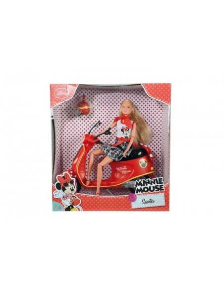 Simba 105748641 - Steffi Love Minnie Mouse con Scooter SIM105748641 Simba Toys | Futurartshop.com