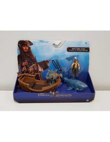 Pirates of the caribbean mini playset with ghost shark attack SPI6035325/20083093 Spin master | Futurartshop.com