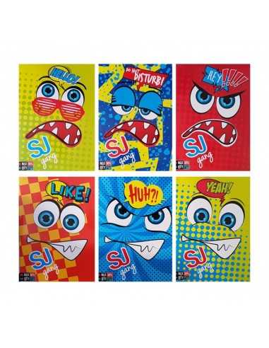 Quadernone seven sj gang faces boy staff SEV5C2001713A Seven | Futurartshop.com