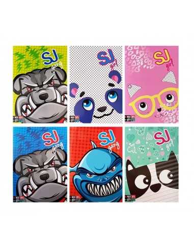 Quadernone seven sj gang animali rigo Q SEV5C2001723Q Seven | Futurartshop.com