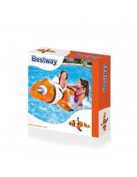 Cavalcabile a forma di Pesce pagliaccio  MAG41088 Bestway | Futurartshop.com