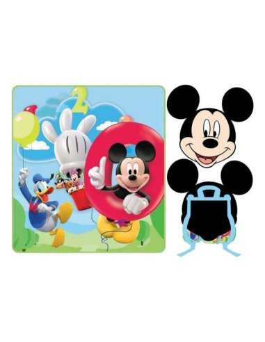 Cuscino con plaid Topolino IK315496 136454  | Futurartshop.com