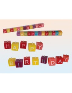 The package 13 colorful candles happy birthday 101452 Out of The Blue | Futurartshop.com