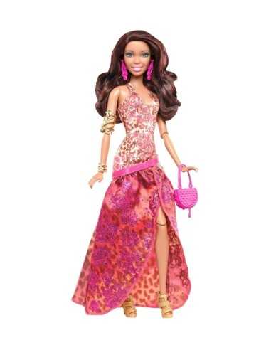 Mattel Y7495 Y7498-Barbie Fashionista in evening gown, Mora MATY7495. Mattel | Futurartshop.com