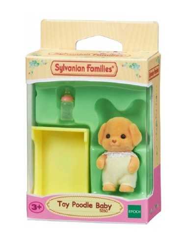 Baby poodle with baby crib sylvanian families BOR5260.SYL Epoch | Futurartshop.com
