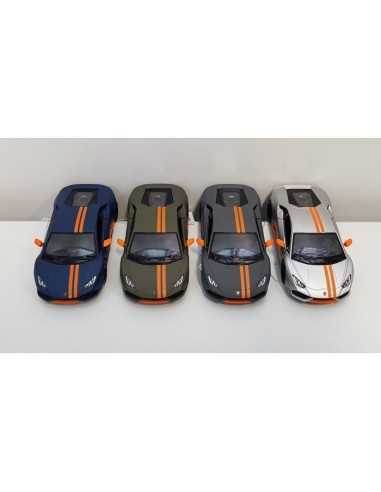 Car Lamborghini huracan with strip 4 colors GIAGV-5047 Mazzeo | Futurartshop.com