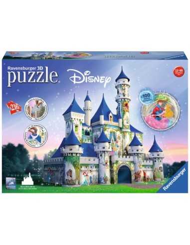 Castello maxi disney princess 3D 216 pezzi RAV12510 Ravensburger | Futurartshop.com