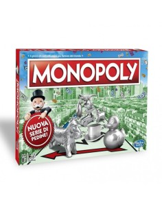 Classic Monopoly Board Game with New Tokens HASC10091030 Hasbro | Futurartshop.com