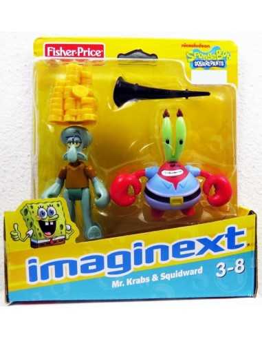 FISHER PRICE Imaginext Sponge Bob W9588 W9586 Krabs/Squid MATW9586/W9588 Mattel | Futurartshop.com