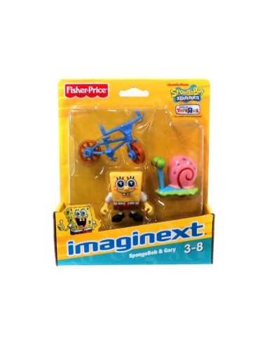 FISHER PRICE W9586 X7663 Imaginext Sponge Bob Gary/Bob  MATW9586/X7663 Mattel | Futurartshop.com