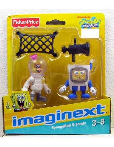 FISHER PRICE Imaginext X4077 W9586 Sponge Bob Bob/Sandy  MATW9586/X4077 Mattel | Futurartshop.com