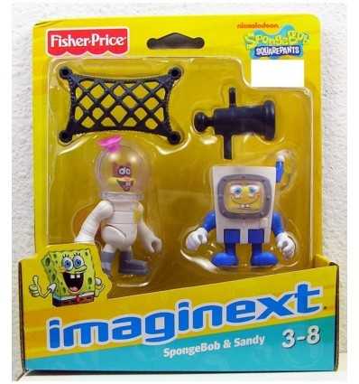 FISHER prix Imaginext X 4077 W9586 Sponge Bob Bob/Sandy  X4077 Mattel- Futurartshop.com
