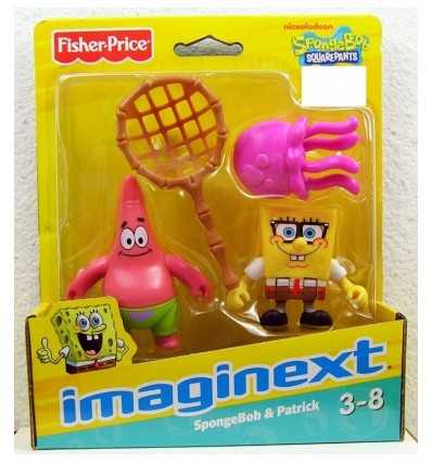 FISHER PRICE W9586 X7471 Imaginext Sponge Bob Bob/Patrick  X7471 Mattel-Futurartshop.com