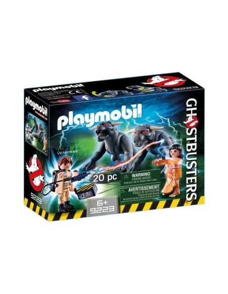 Playmobil 9223 Venkman dana and the dogs of hell PLA9223 Playmobil | Futurartshop.com