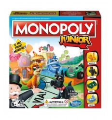 Monopoly junior con fichas nuevas A69844560 Hasbro- Futurartshop.com