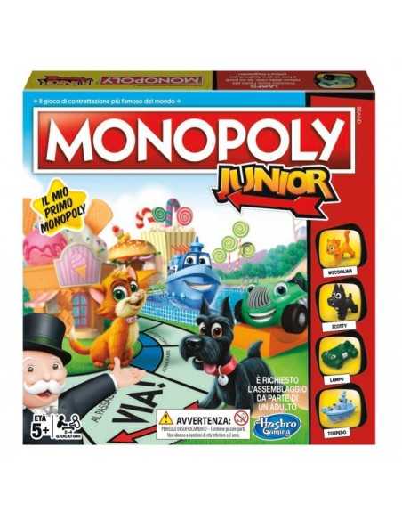 Monopoly junior con pedine nuove HASA69844560 Hasbro | Futurartshop.com
