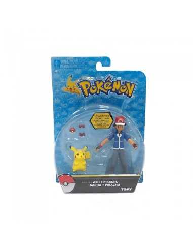 Pokemon personaggio Ash con Pikachu ROCT18515 T19119 Rocco Giocattoli | Futurartshop.com