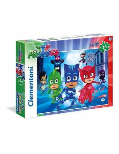 Puzzle maxi Pj Masks 24 pieces CLE24488 Clementoni | Futurartshop.com