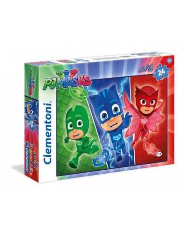 Puzzle maxi Pj Masks characters 24 pieces CLE24490 Clementoni | Futurartshop.com