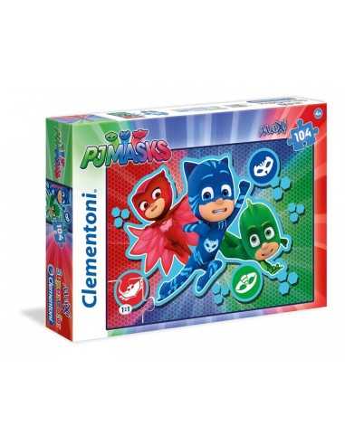 Puzzle maxi Pj Masks 104 pezzi CLE23707 Clementoni | Futurartshop.com