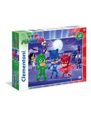 Puzzle maxi Pj Masks 60 pieces CLE26423 Clementoni | Futurartshop.com