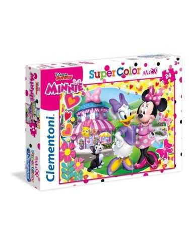 Puzzle maxi minnie happy helpers 24 pezzi CLE24480 Clementoni | Futurartshop.com