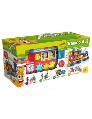Carotina trenino 4 in 1 LIS55722 Lisciani | Futurartshop.com