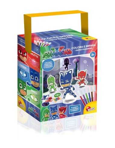 Pj masks colora impara i super pigiamini LIS62904 Lisciani | Futurartshop.com