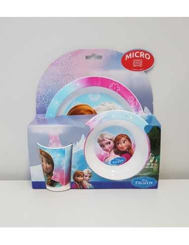 Set pappa Frozen 3 pezzi MAZ0006330 Mazzeo | Futurartshop.com