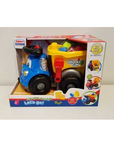 Camion con cassone ribaltabile più costruzioni 2 colori MAG398976 Grandi giochi | Futurartshop.com