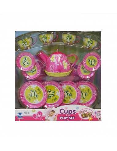 Set teapot and cups metal MAG434285 Grandi giochi | Futurartshop.com