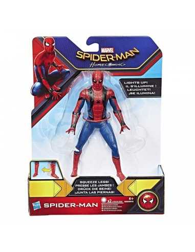 Spiderman City figures Personaggio Spiderman con ragnatele luminose HASB9765EU40/C0420 Hasbro | Futurartshop.com