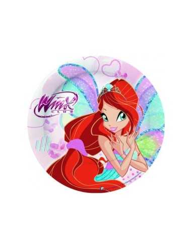 8 sweet dishes in paper 18 cm Winx Harmonix CMG1222271 COMCMG122271 Como Giochi  | Futurartshop.com