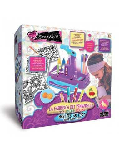 La fabbrica dei pennarelli crea, colora, profuma NIC02001 Nice Group | Futurartshop.com