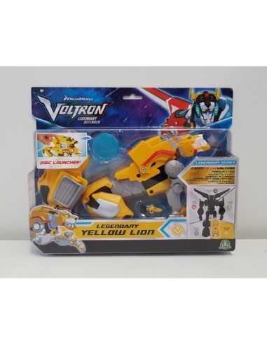 Voltron Legendary defender personaggio yellow lion componibile GIOVLA02010/4 Giochi Preziosi | Futurartshop.com