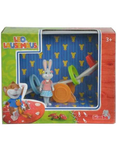 Leo Lausemaus altalena con coniglietta SIM109222757 Simba Toys | Futurartshop.com