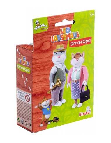 Leo Lausemaus character's grandfather and grandmother SIM109222719 Simba Toys | Futurartshop.com