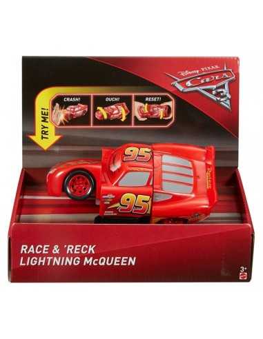 Cars 3 race and crash vehicle lightning mcqueen MATDYW10/DYW39 Mattel | Futurartshop.com