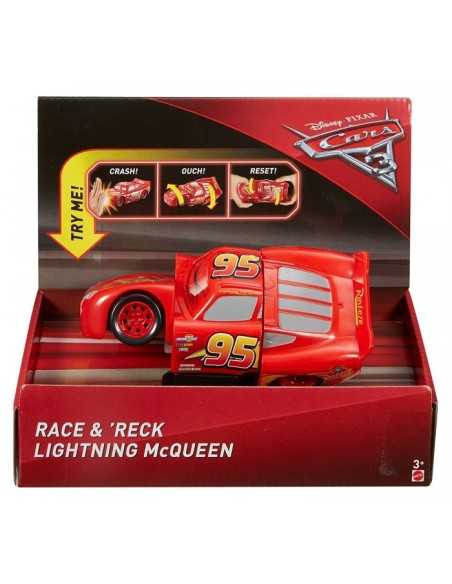 Cars 3 race and crash vehicle lightning mcqueen MATDYW10/DYW39 Mattel | Futurartshop.com