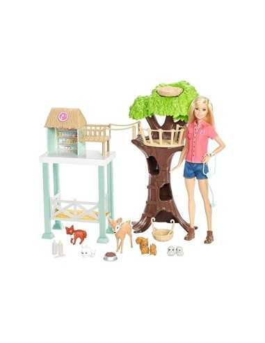 Centro soccorsi animali con Barbie TOYFCP78 Mattel | Futurartshop.com