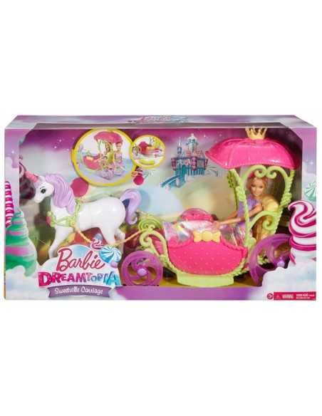 Carrozza regno delle caramelle con Barbie MATDYX31 Mattel | Futurartshop.com