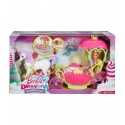 Le transport, le royaume des bonbons avec Barbie DYX31 Mattel- Futurartshop.com